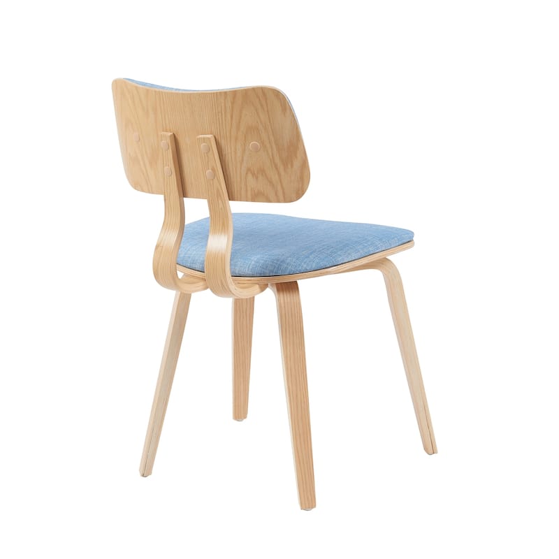 Carson Carrington Ladeplads Mid-century Modern Wood & Upholstered Dining Chair