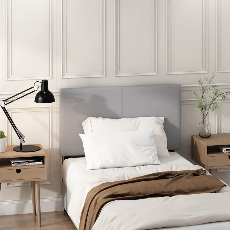 Furinno Roanne Upholstered Tufted Headboard