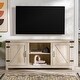 preview thumbnail 42 of 98, Middlebrook Firebranch 58-inch Barn Door TV Stand
