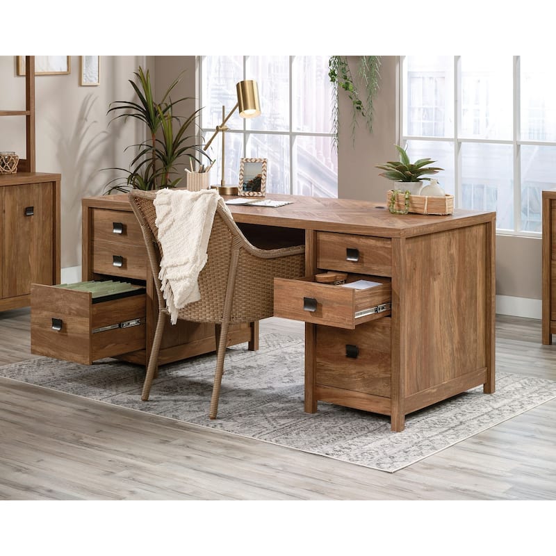 Cannery Bridge Executive Desk Sm A2