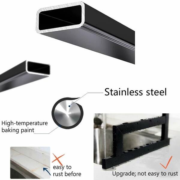 Shop 25 59 33 46 Stainless Steel Drain Rack Sink Rack Plate