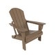 preview thumbnail 49 of 101, POLYTRENDS Laguna All Weather Poly Outdoor Adirondack Chair - Foldable