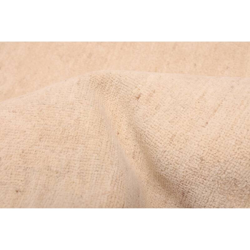 ECARPETGALLERY Hand-knotted Peshawar Oushak Beige Wool Rug - 9'10 x 14'4