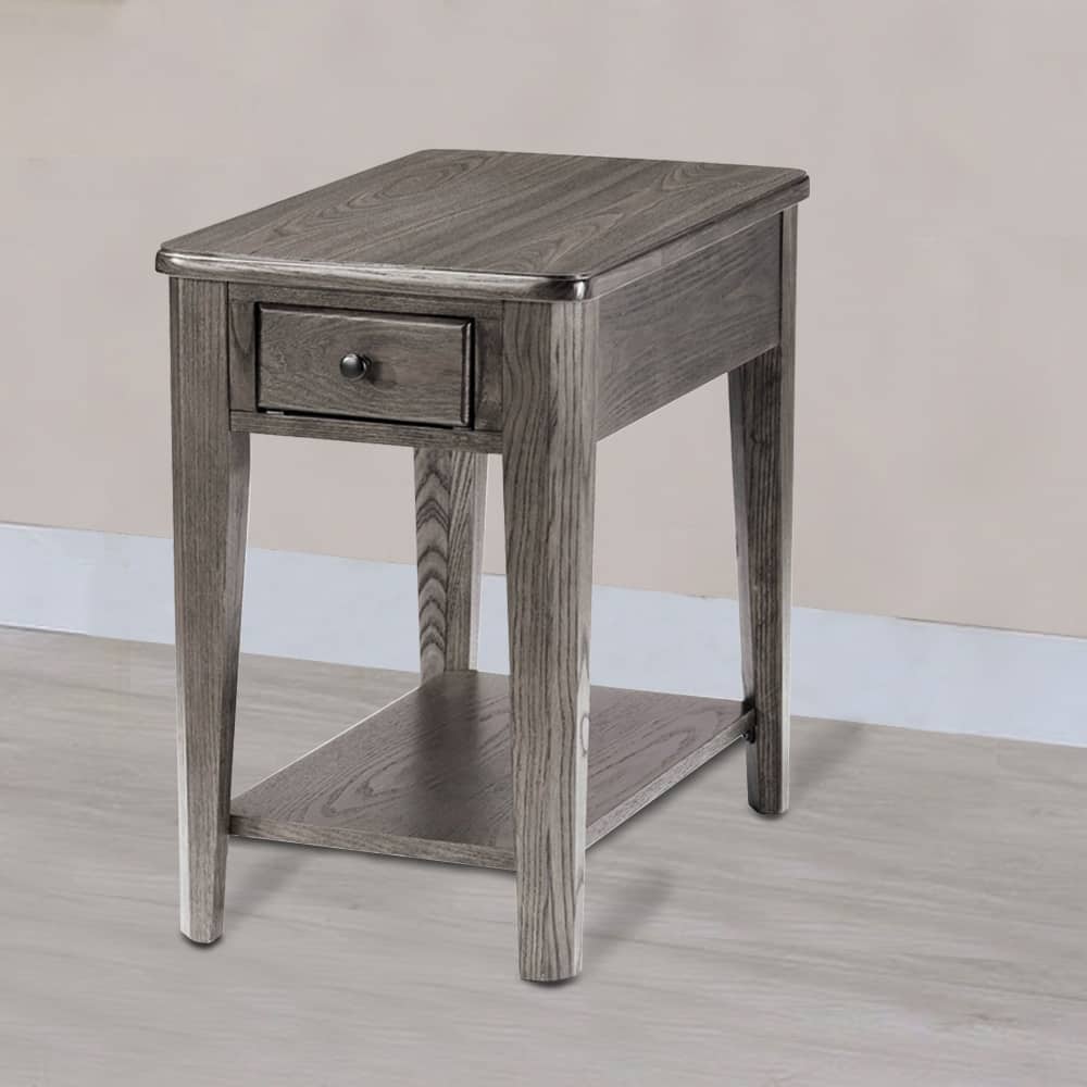 Chromcraft Peter Revington End Table in Gray Finish