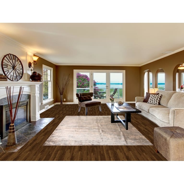 Abstract / Modern Area Rug Hand-Knotted Wool Carpet - 6'6" x 9'5"