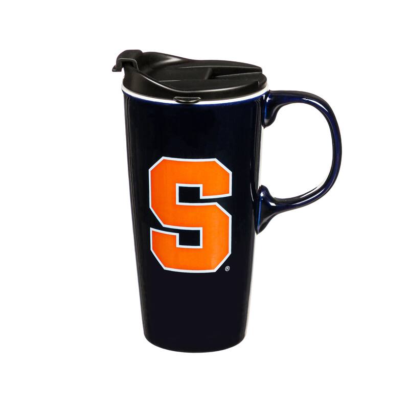 Syracuse University, 17 oz Ceramic Travel Latte Cup w/ Gift Box