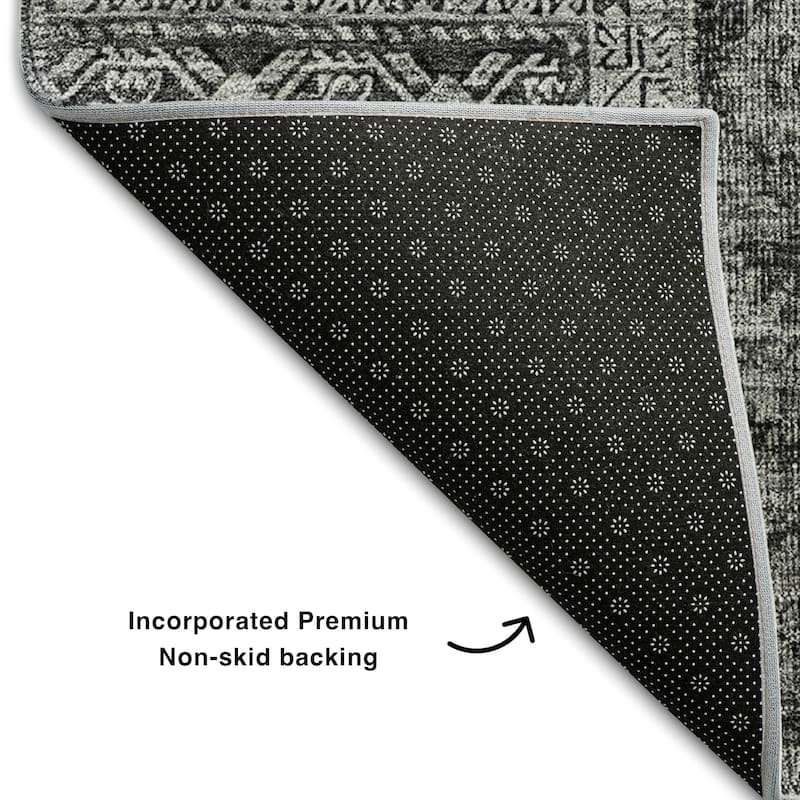 Premium Washable Super Soft Boho Patches Mayfield Rug