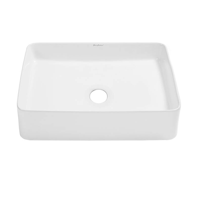 Concorde 19" Rectangle Ceramic Vessel Sink