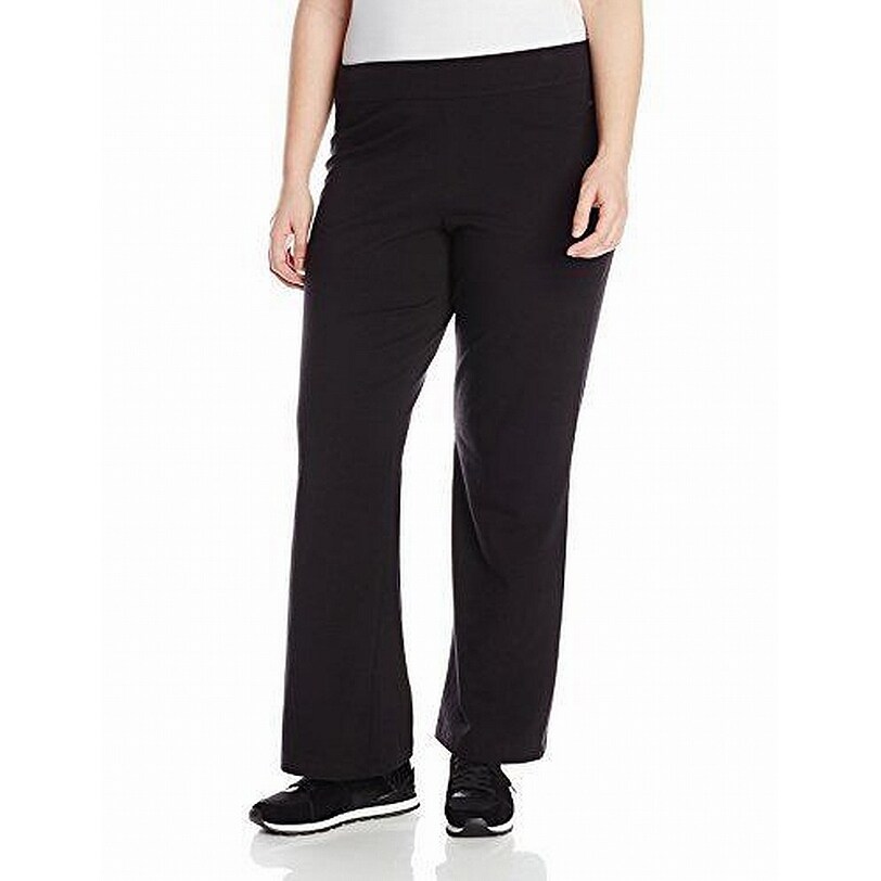 jersey bootleg trousers