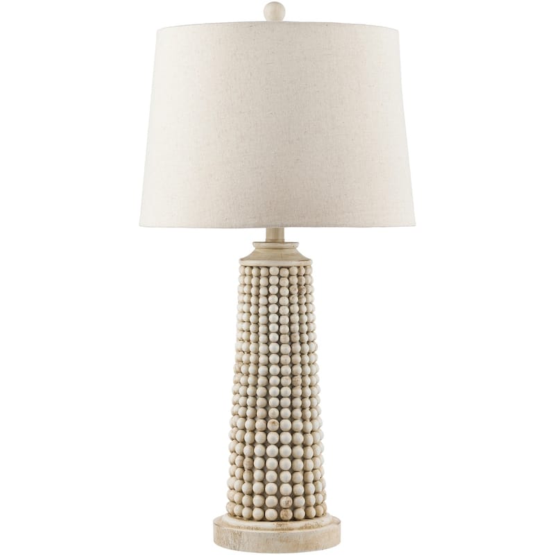 Lancelot Rustic Contemporary Textured Table Lamp - 29"H x 15"W x 15"D