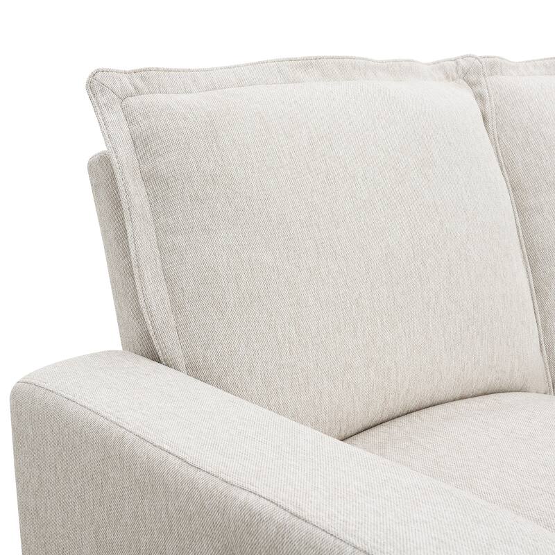89.76'' L-Shaped 5-Seat Sectional Sofa with Power Recliner Chair, USB Charging, and Plush Home Theater Comfort