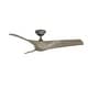 preview thumbnail 3 of 26, Zephyr Indoor and Outdoor 3-Blade Smart Ceiling Fan 52in with 3000K LED Light Kit and Remote Control with Wall Cradle