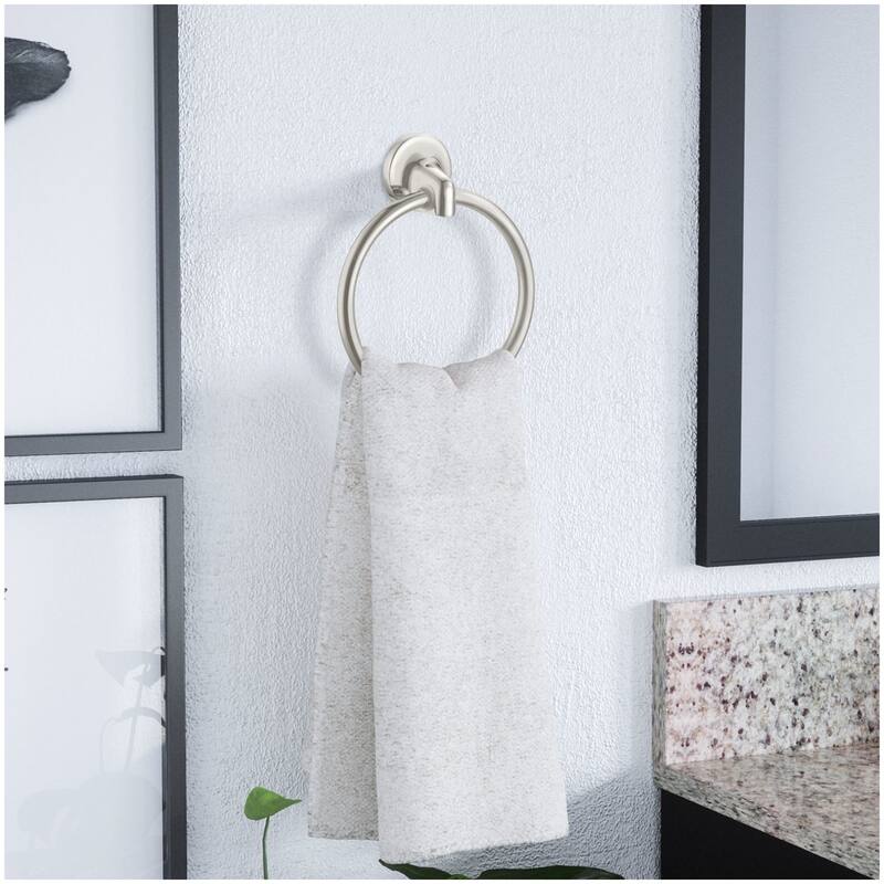 Design House Alta Bay 6-5/16" Wall Mounted Towel Ring