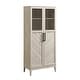 preview thumbnail 6 of 14, Middlebrook 68-inch Tall Chevron Storage Cabinet