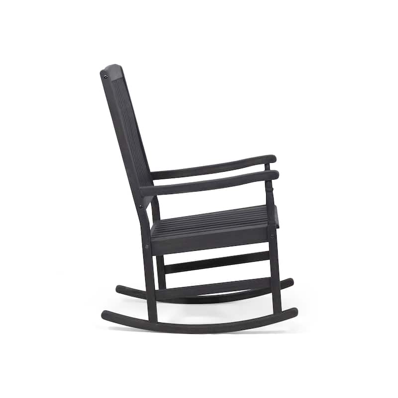 Arcadia Acacia Wood Rocking Chairs (Set of 2) by Christopher Knight Home