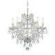 preview thumbnail 1 of 3, Crystorama Lighting Group Maria Theresa 6 Light 20" Wide Chandelier Polished Chrome