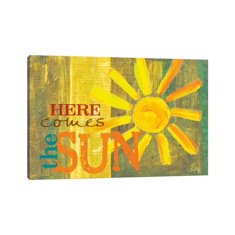 iCanvas "Here Comes the Sun" by Misty Michelle Canvas Print
