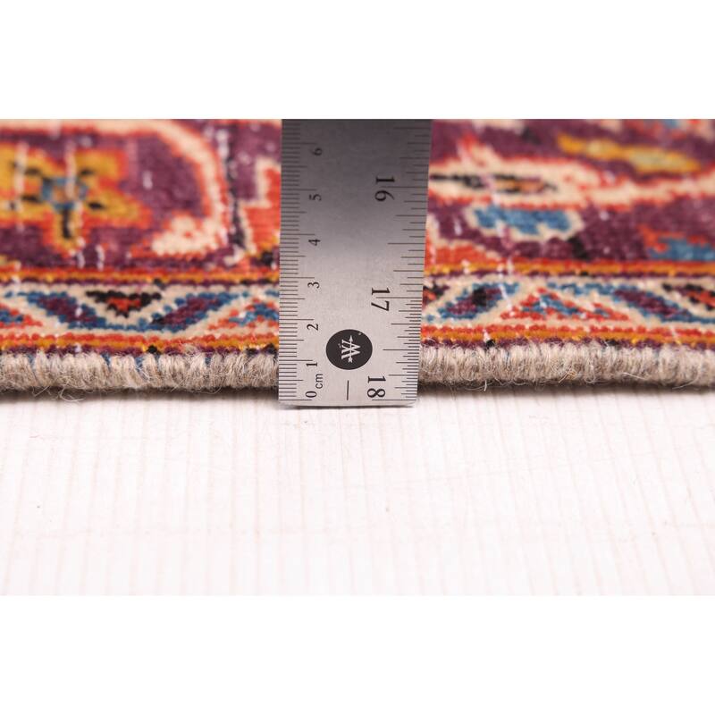 ECARPETGALLERY Hand-knotted Antalya Vintage Light Red Wool Rug - 8'10 x 12'11