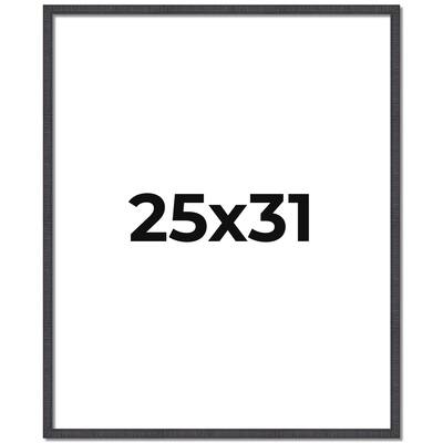 25x31 Frame Brown Picture Frame - Complete Modern Photo Frame Includes