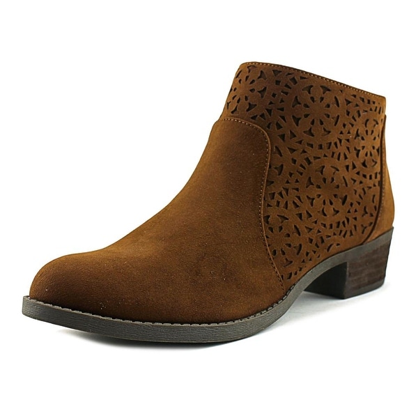 Carlos by Carlos Santana Brett Women Round Toe Canvas Ankle Boot