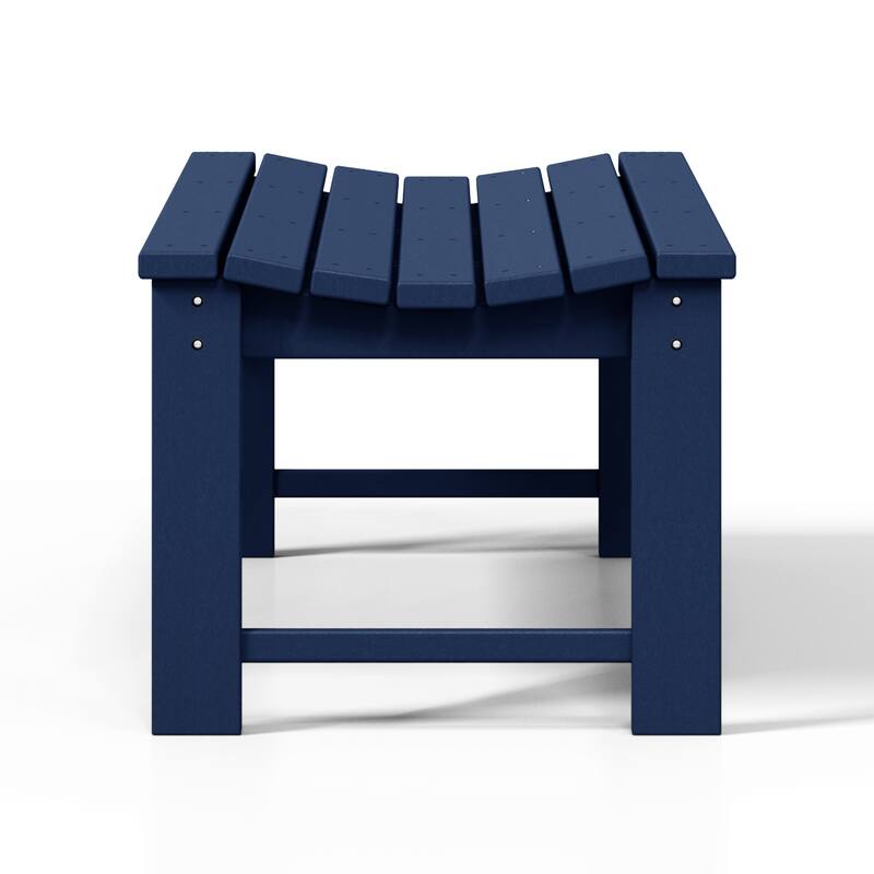 Polytrends Laguna Hdpe All Weather Outdoor Patio 48" Bench