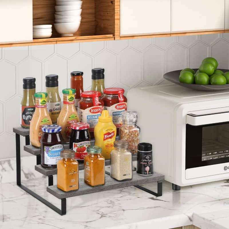 Wooden Display Riser Stand - 13.8 x 12 x 8.2 inches