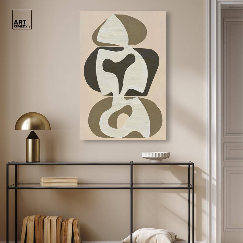 Shapes of Sage II Canvas by Art Remedy, Gallery Wrapped