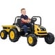 preview thumbnail 25 of 28, Ride on Tractor with Tiltable Trailer Yellow