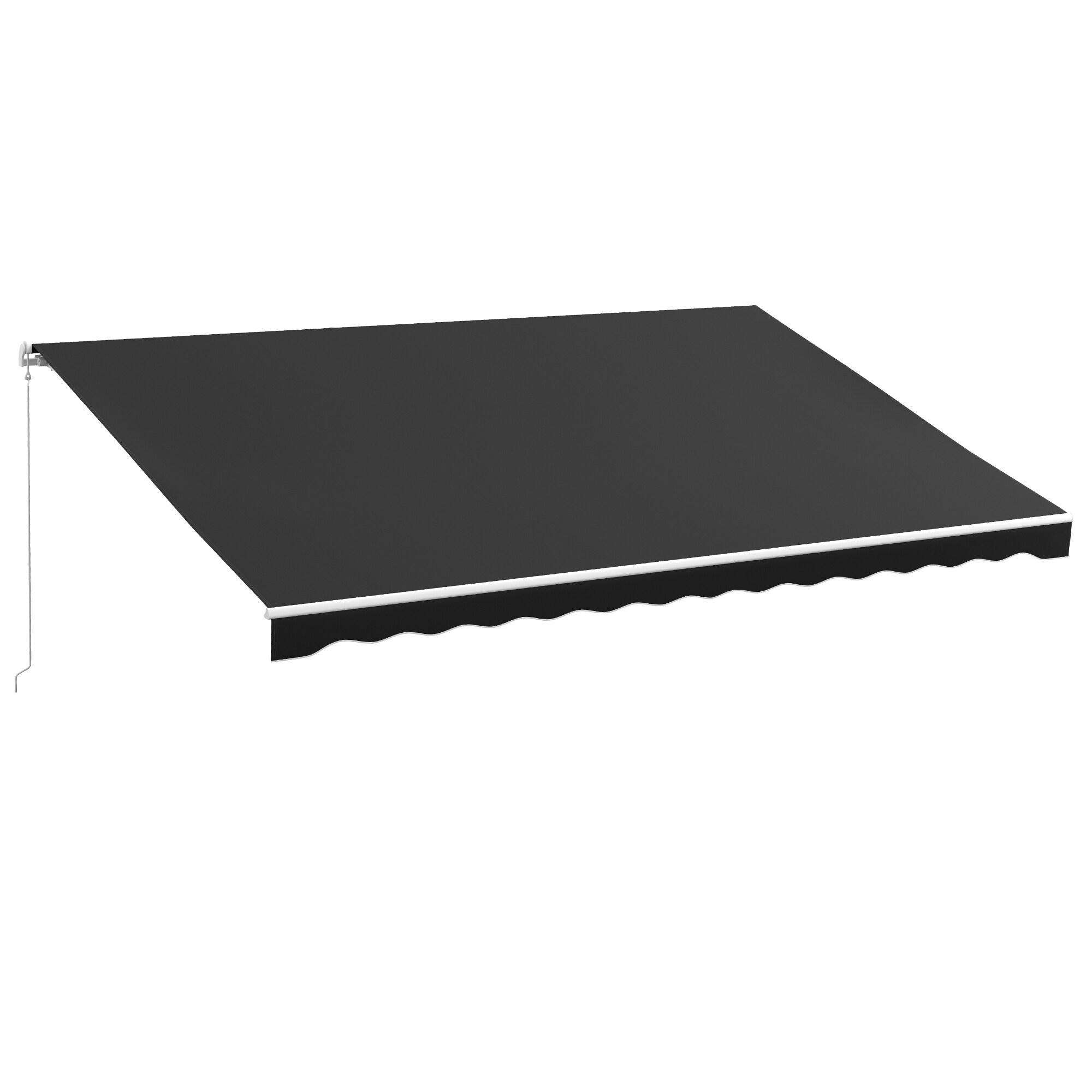 Outsunny 16' x 10' Electric Awning, Retractable Awning, UV