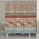 Laural Home Southwest Stripe Multi Shower Curtain - Bed Bath & Beyond ...