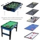 preview thumbnail 7 of 22, 10-in-1 Multi-Game Table - Billiards, Foosball, Hockey, Ping Pong