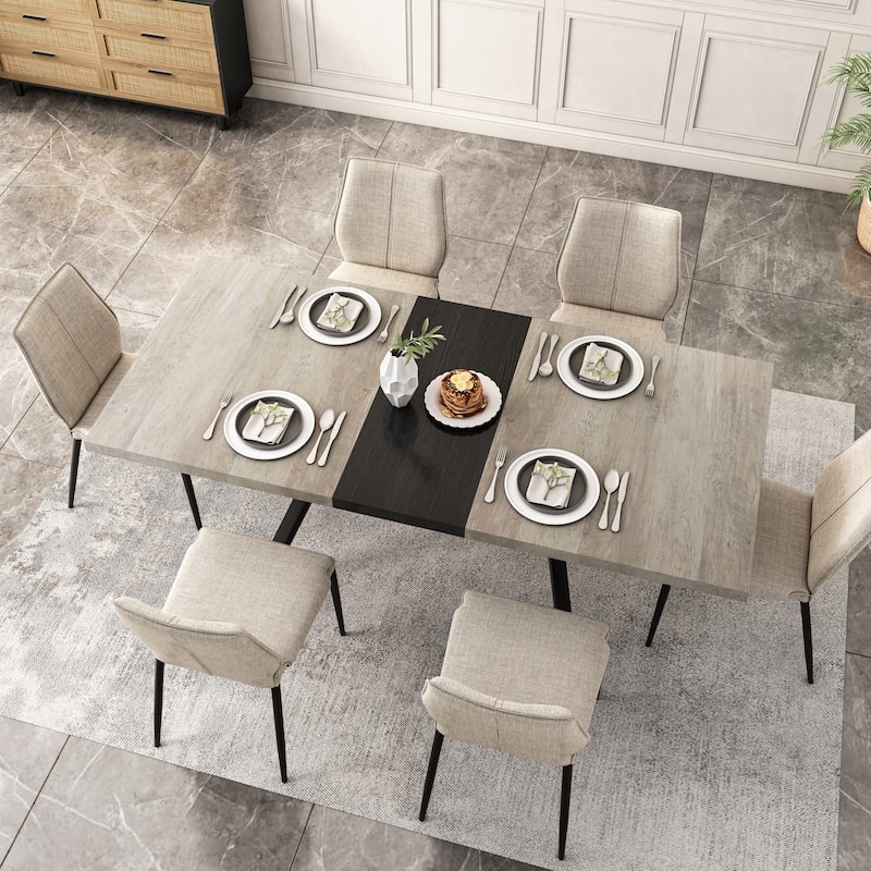 Retro Rectangular Stretch Table