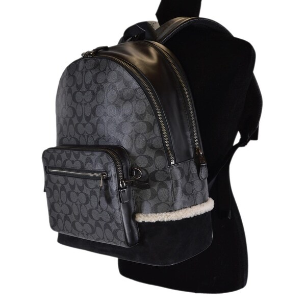 coach west slim backpack