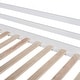 preview thumbnail 17 of 16, Twin Loft Bed with Slide, Blackboard, and Light Strip, White - Fun Design