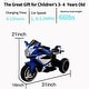 preview thumbnail 37 of 36, Christmas Gift 6V Ride-On Motorcycle for Kids, Headlights, Music, and MP3 Player