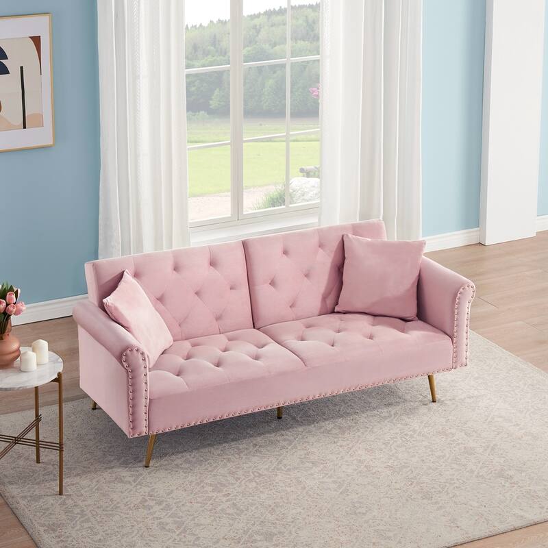 69.7 inch velvet sofa