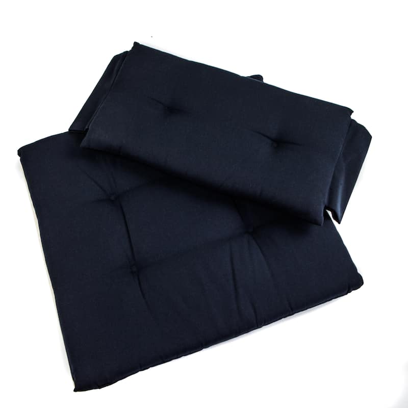 Director's Chair Replacement Seat Cushion Set - Navy