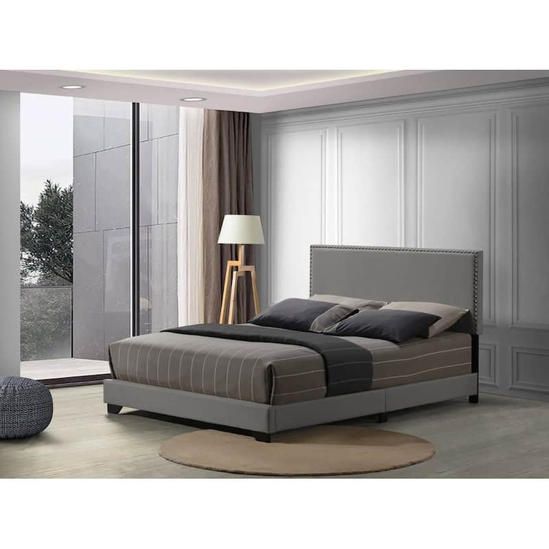 Fabric Upholstered Queen Bed