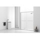 preview thumbnail 2 of 34, Wayne Semi-frameless shower door 60 x 72 - 60 x 72