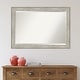 preview thumbnail 8 of 66, Beveled Bathroom Wall Mirror - Crackled Metallic Frame