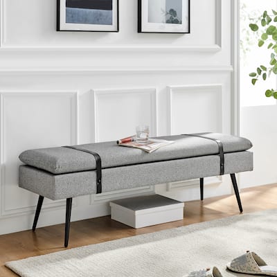 NPD Furniture Zuney Fabric Bench