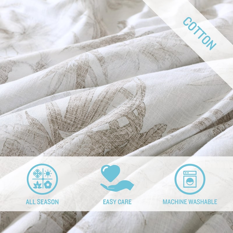 Tommy Bahama Beachway Blooms Reversible Comforter Set