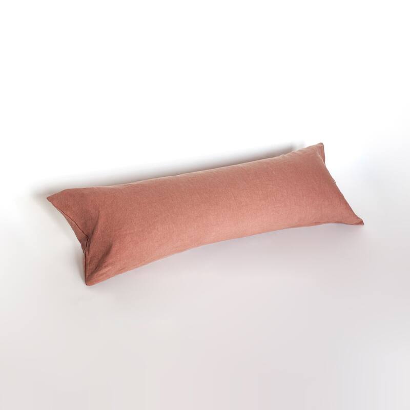French Linen Pillow with Removable Sham by BOKSER HOME