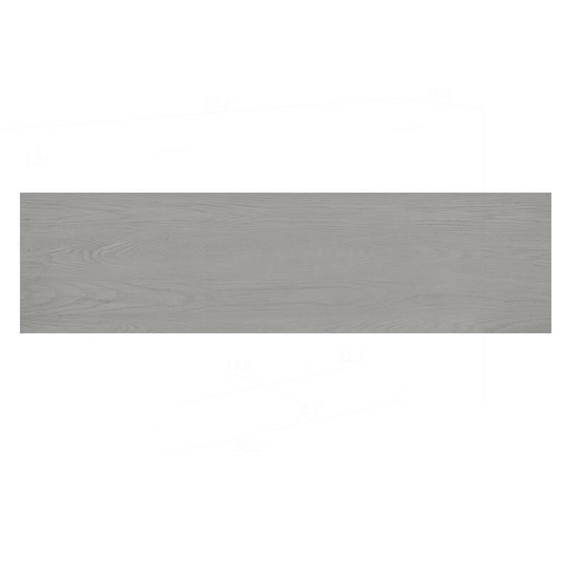 Versatile Elegant Console Table with Quality Wood Veneer