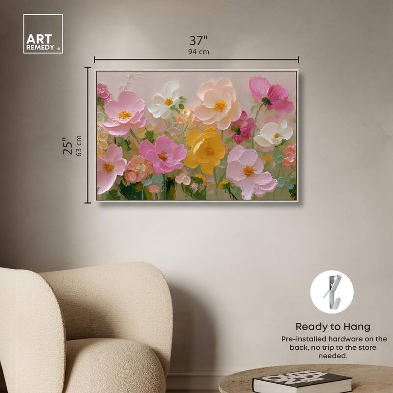 Expressed in Petals II Canvas by Art Remedy