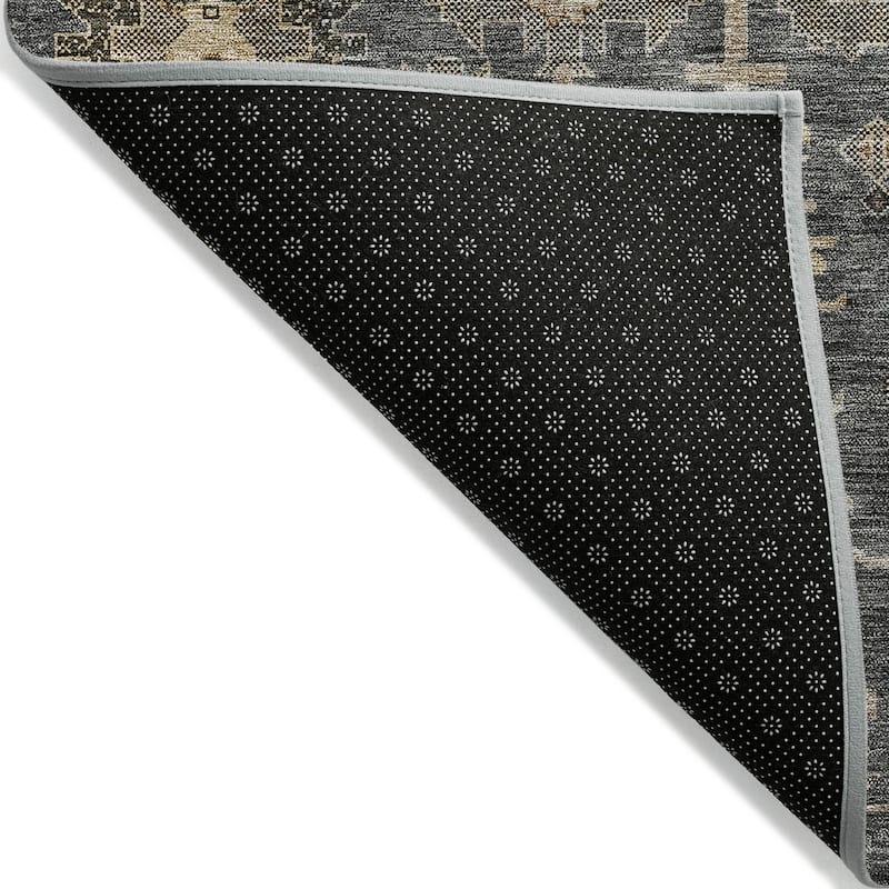 Machine Washable Indoor/ Outdoor Chantille Boho Rug