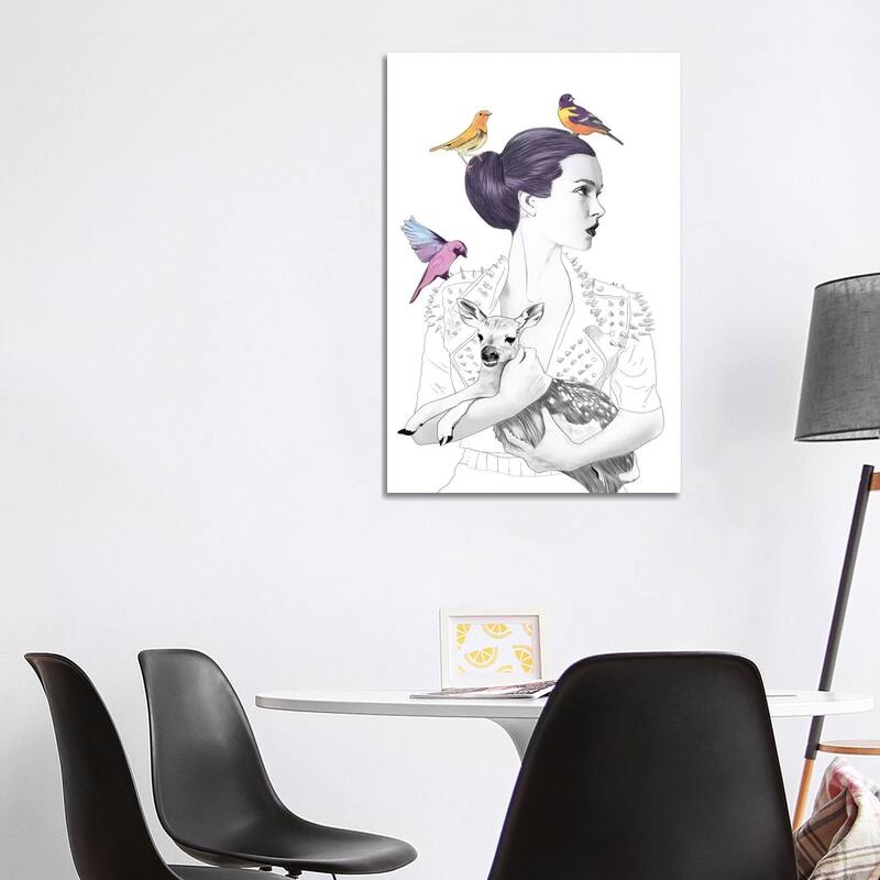iCanvas "Princess Pike" by Jenny Rome Canvas Print - 40x26x1.5