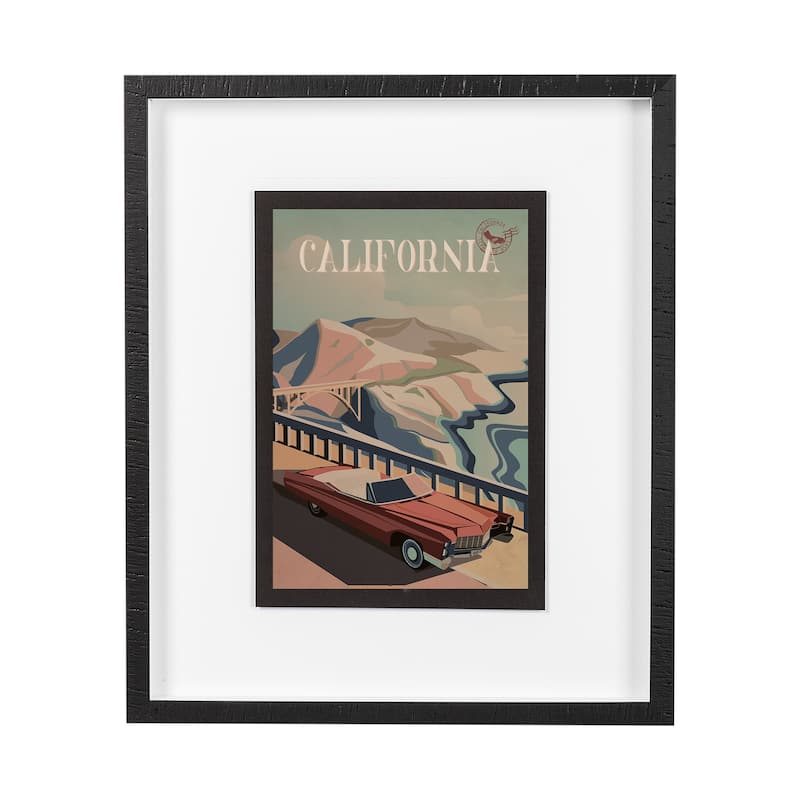 California Go (M) Framed Art Print