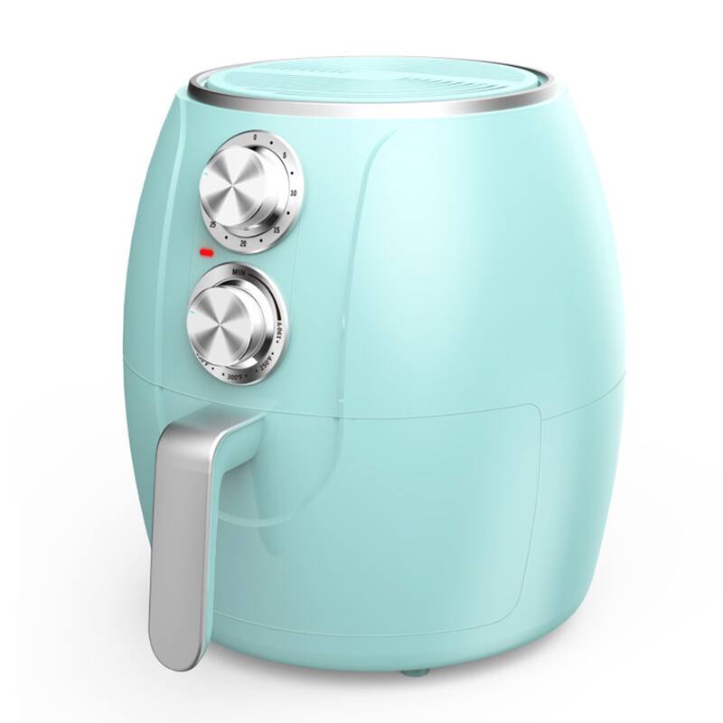 Brentwood 3.2 Quart Electric Air Fryer in Turquoise