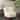 White Polyester Living Room Accent Chair with Brown Wooden Legs